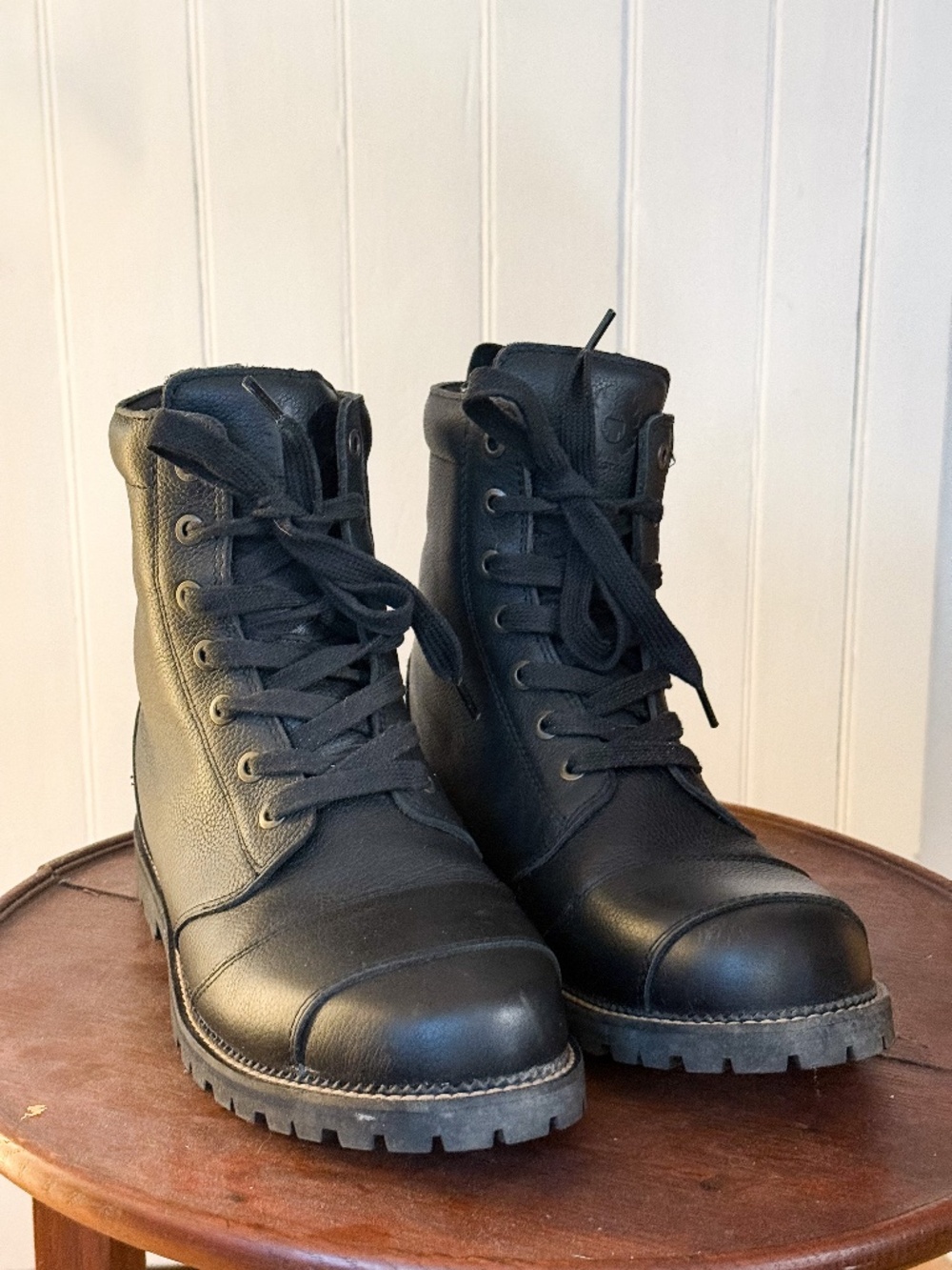 Belstaff Resolve Black Motorcycle Boots US 11 / EU 44